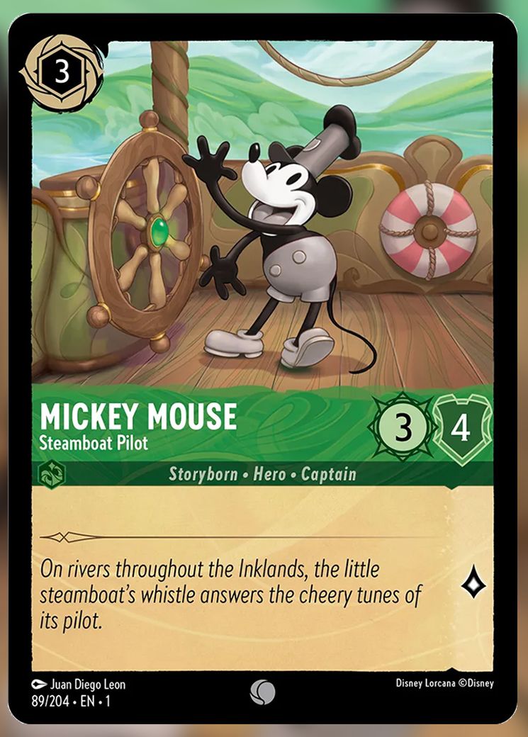 Mickey Mouse, Steamboat Pilot