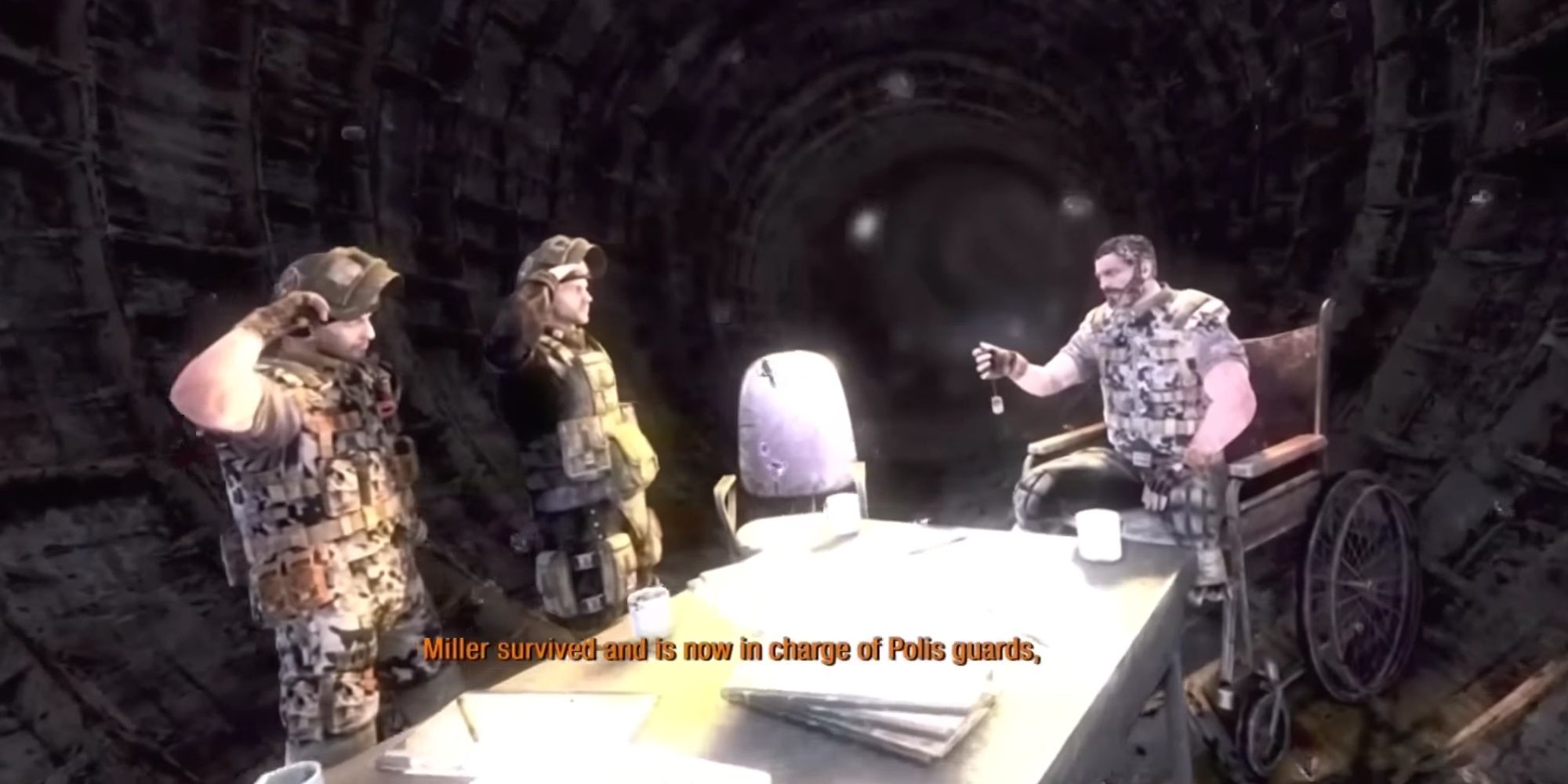 Metro: Last Light - Miller Alive After The D6 Battle
