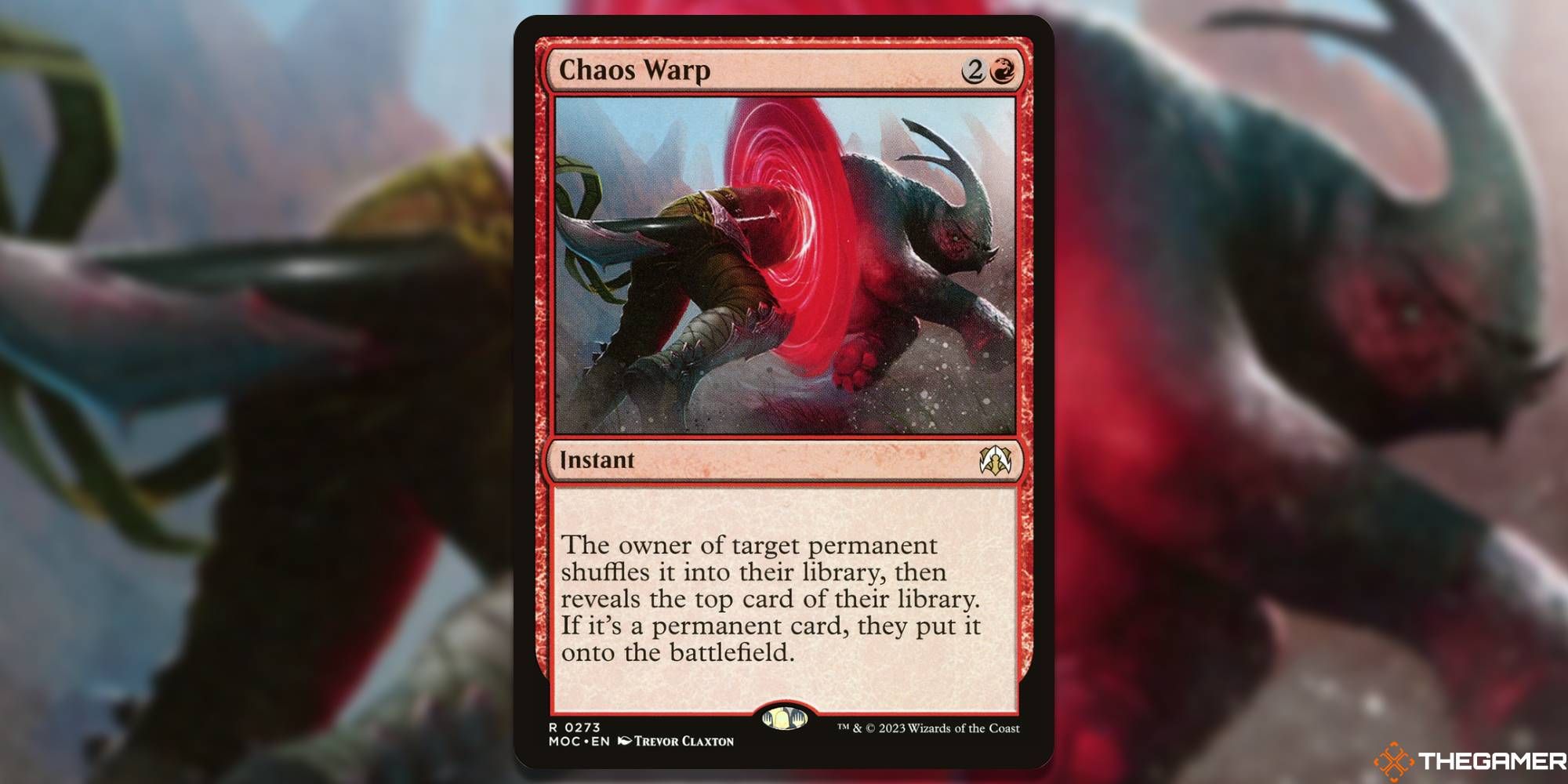 MTG - Chaos Warp