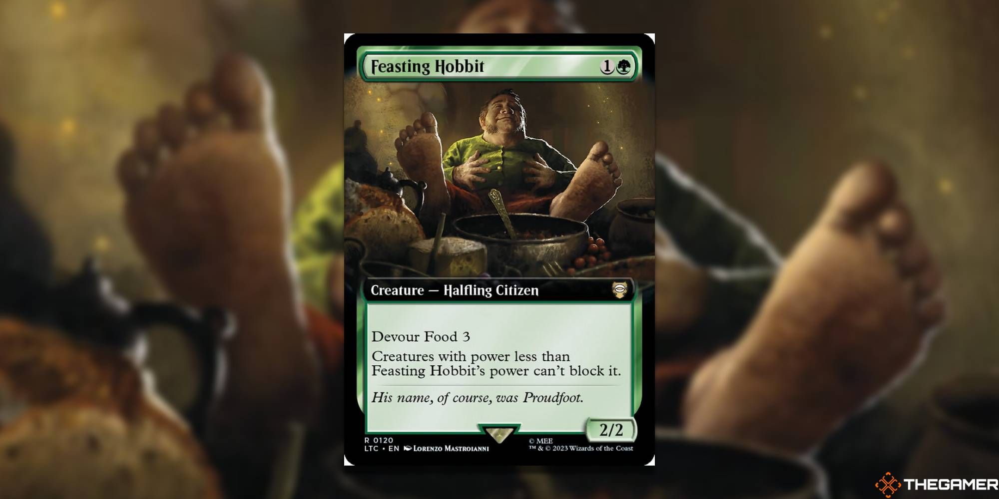 MTG - Feasting Hobbit