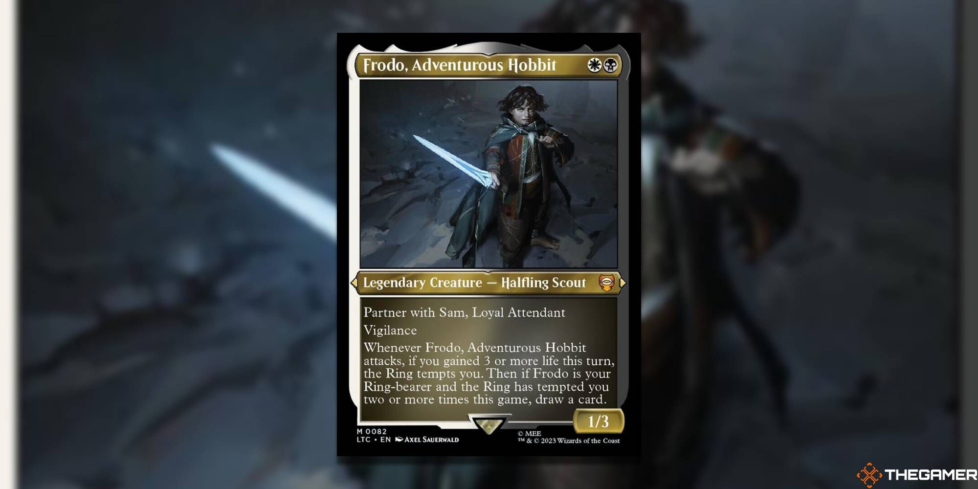 MTG - Frodo, Adventurous Hobbit