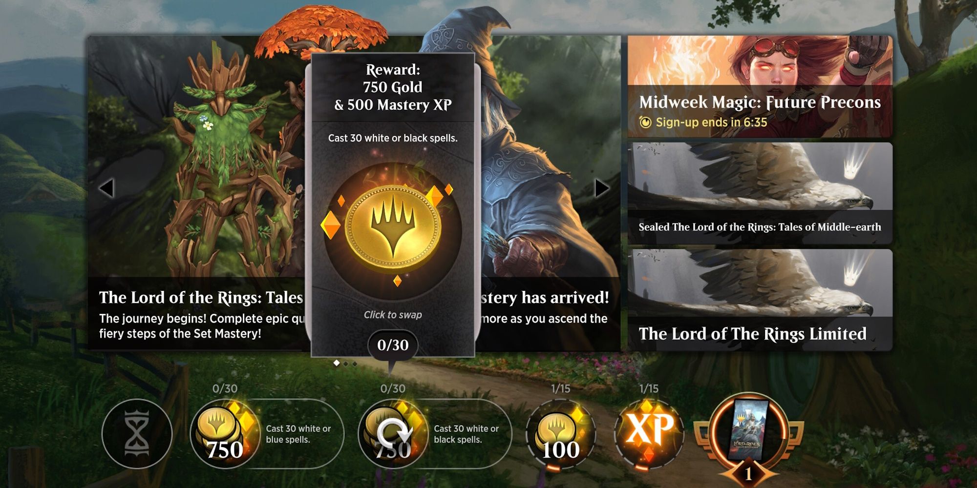 MTG - Lord of the Rings Tales of Middle-earth Daily Weekly Rewards 2
