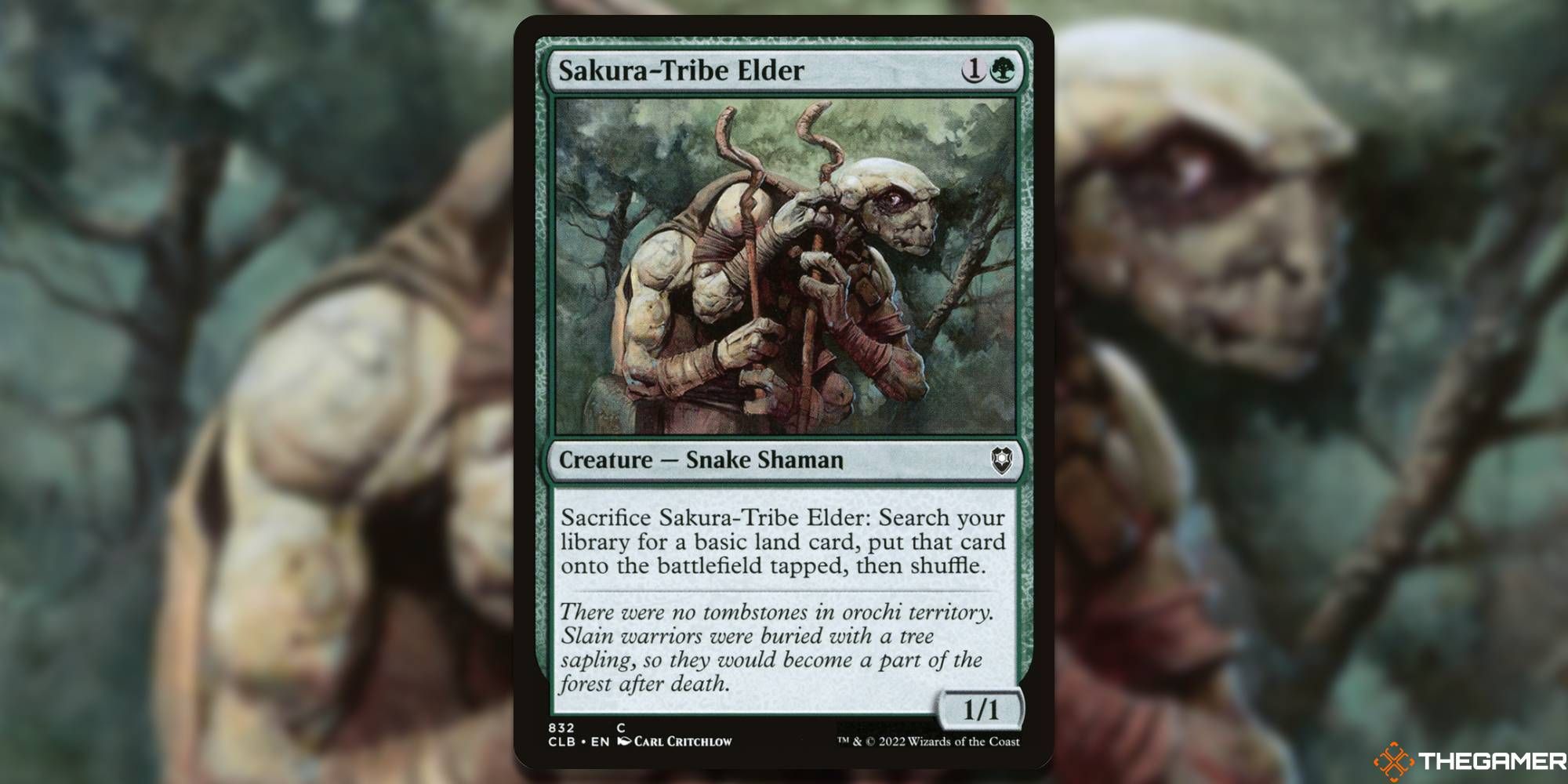 MTG - Sakura-Tribe Elder