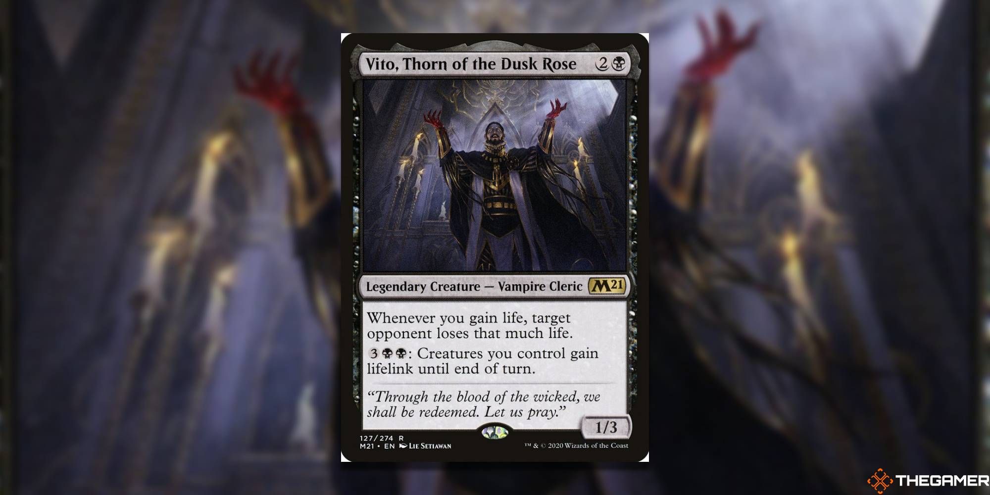 MTG - Vito, Thorn of the Dusk Rose