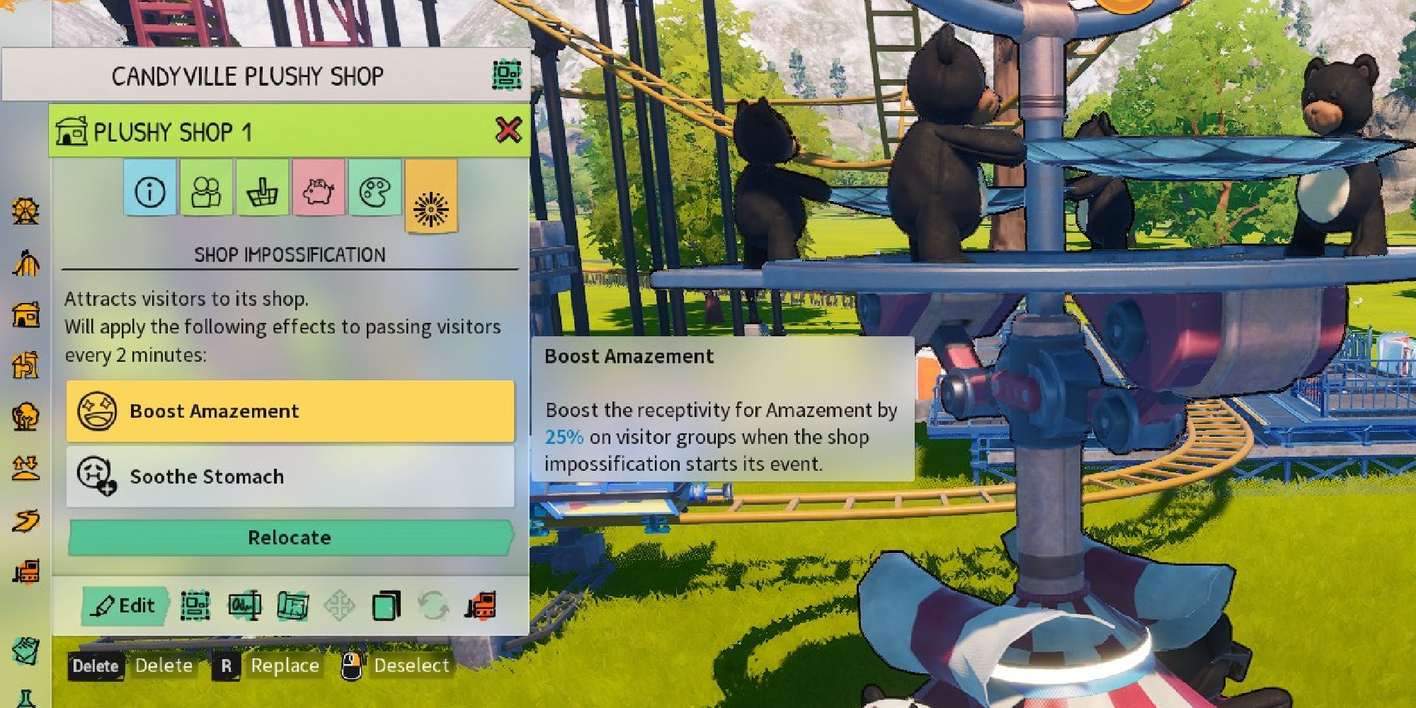 park beyond impossification boosts for plushy shop highlighted
