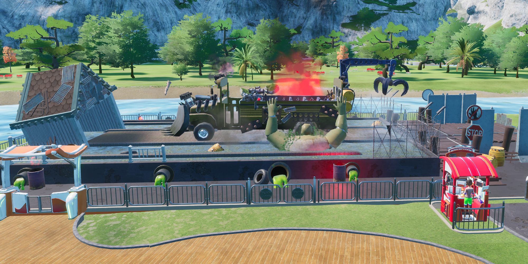 Park Beyond Impossified zombie ride