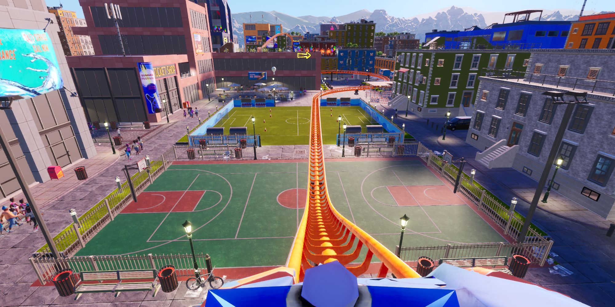 Park Beyond Riding Coaster In Ambitious Beginning Mission