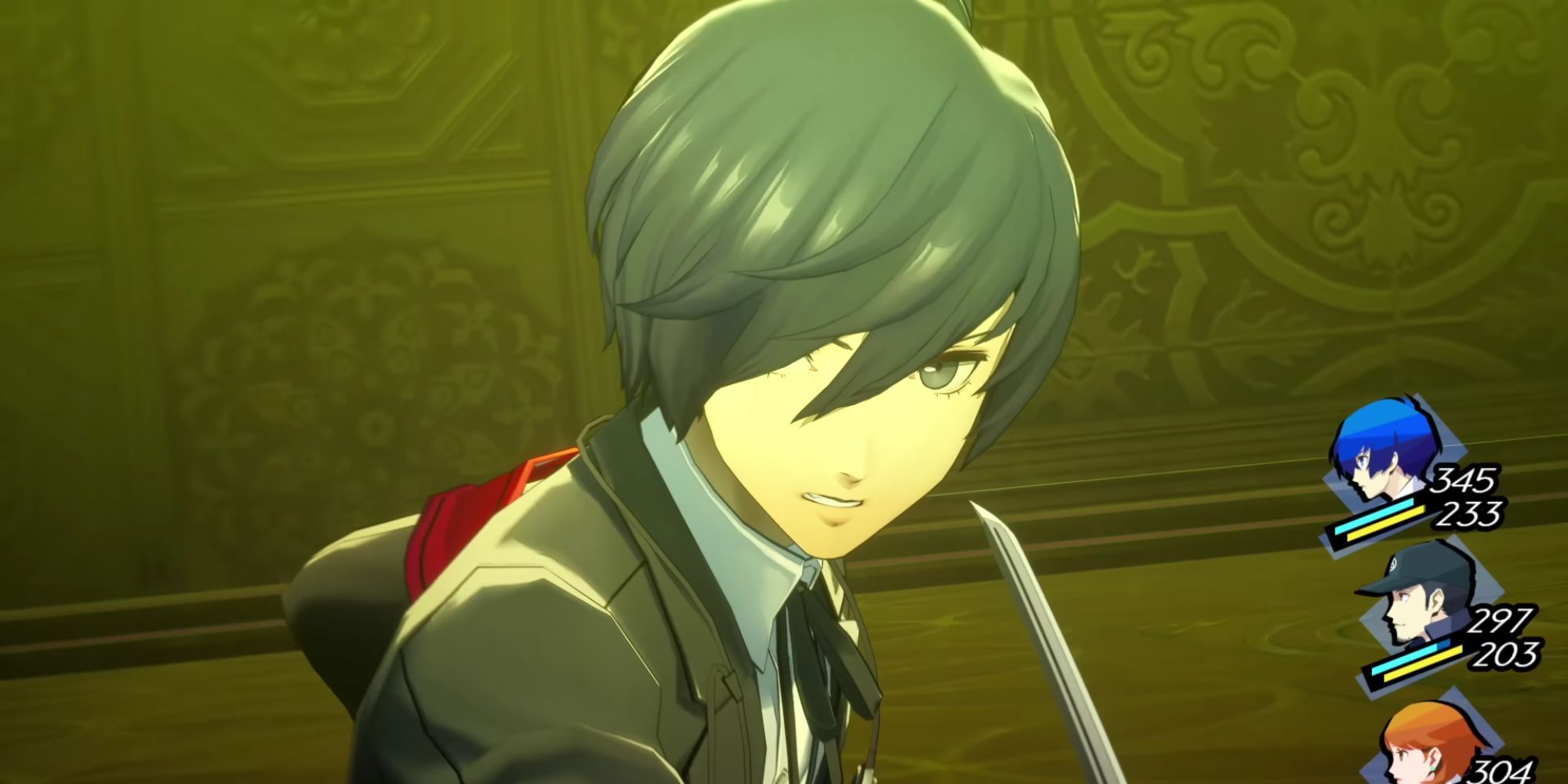 The protagonist in Persona 3 Reload.