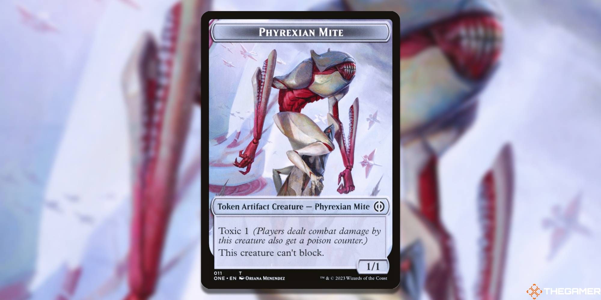 Phyrexian Mite Token by Oriana Menendez-1