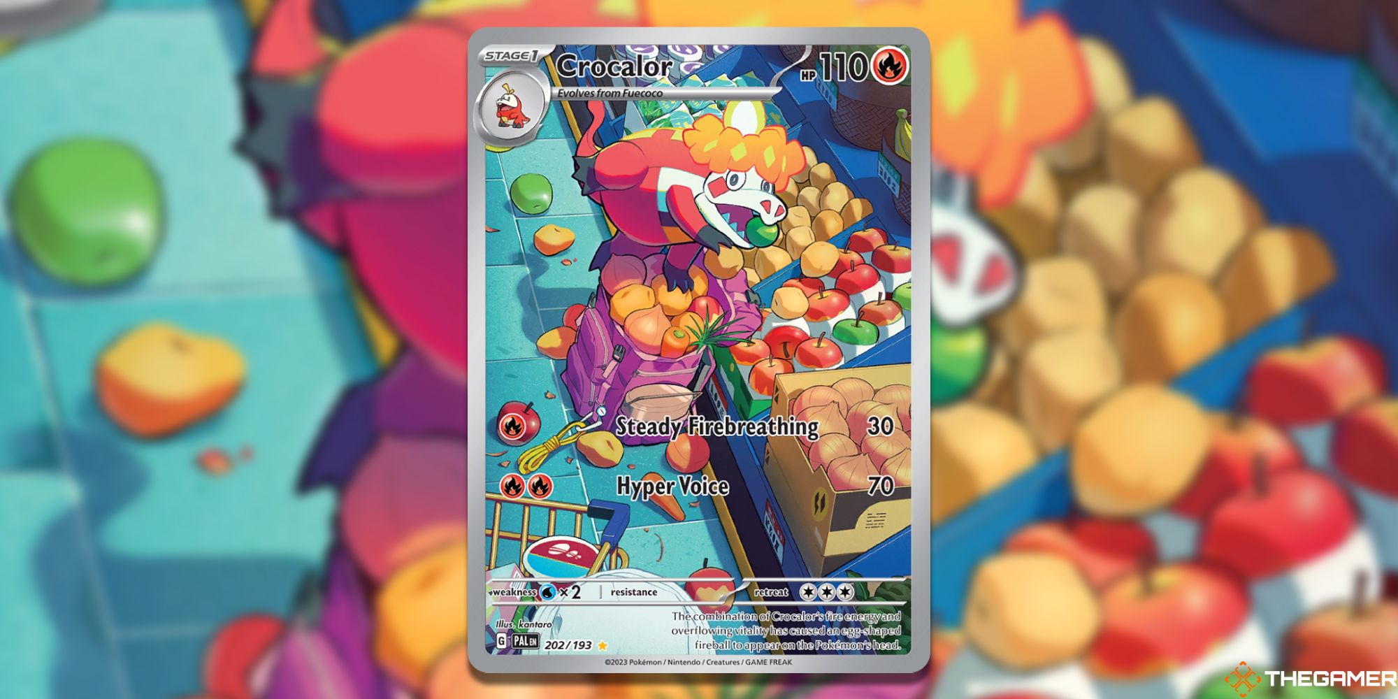 Pokemon TCG Crocalor Card