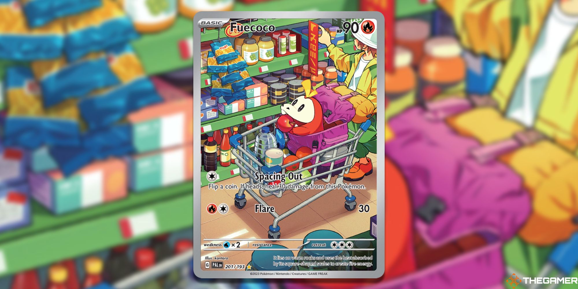Pokemon TCG Fuecoco Card