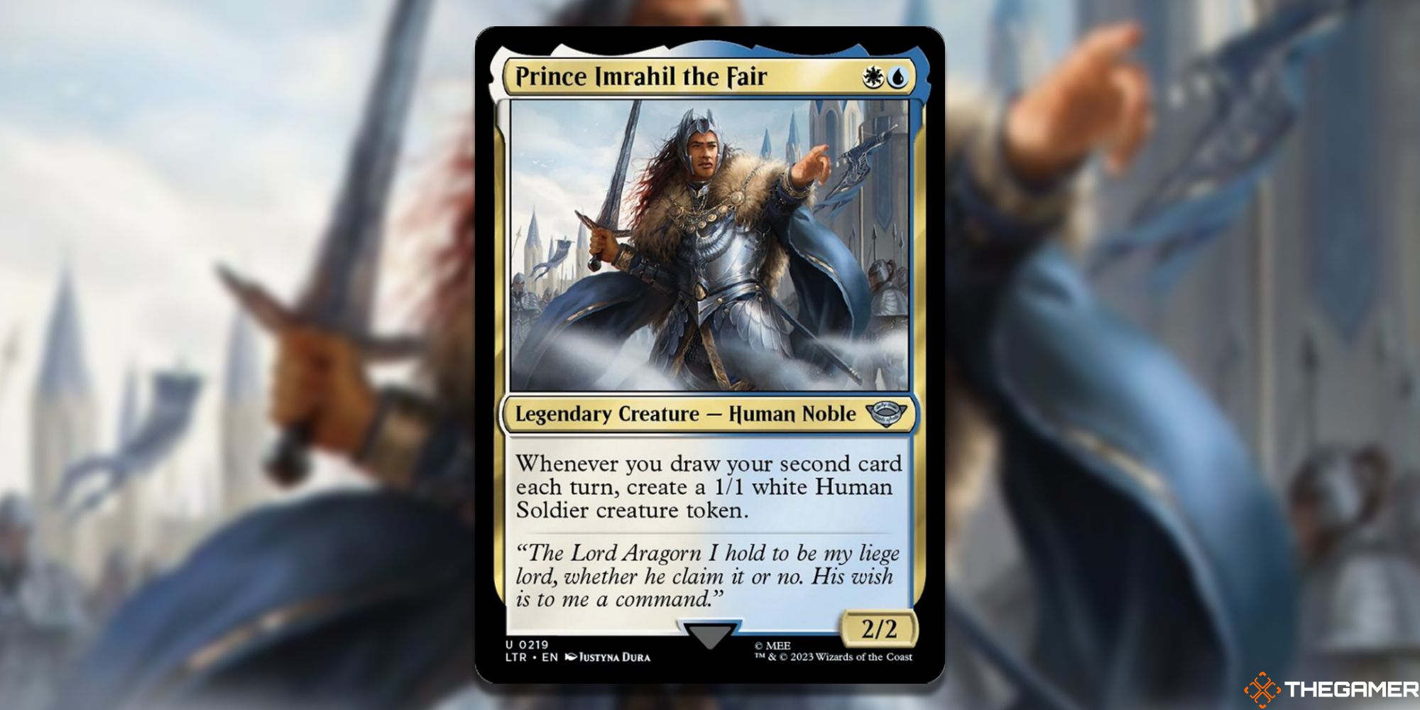 MTG: Prince Imrahil the Fair card