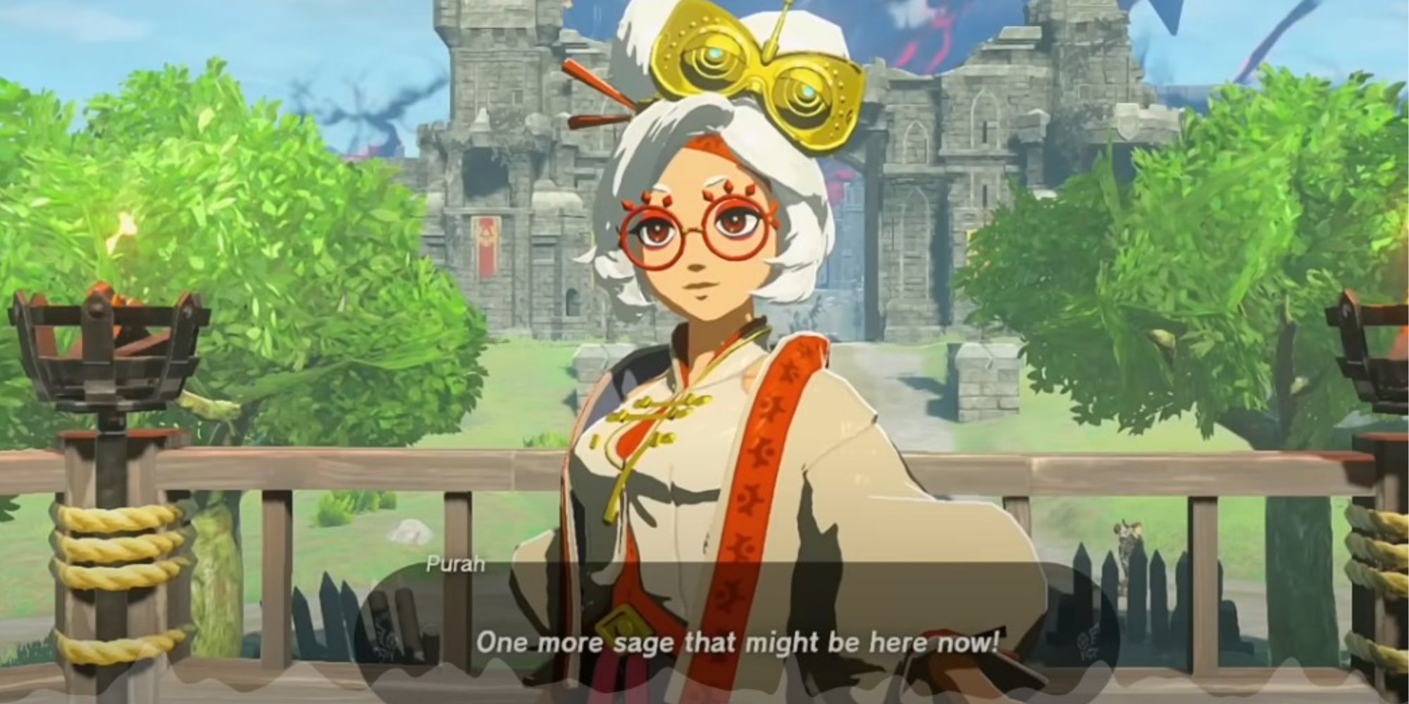 Purah talking about the existence of another Sage in Tears of the Kingdom