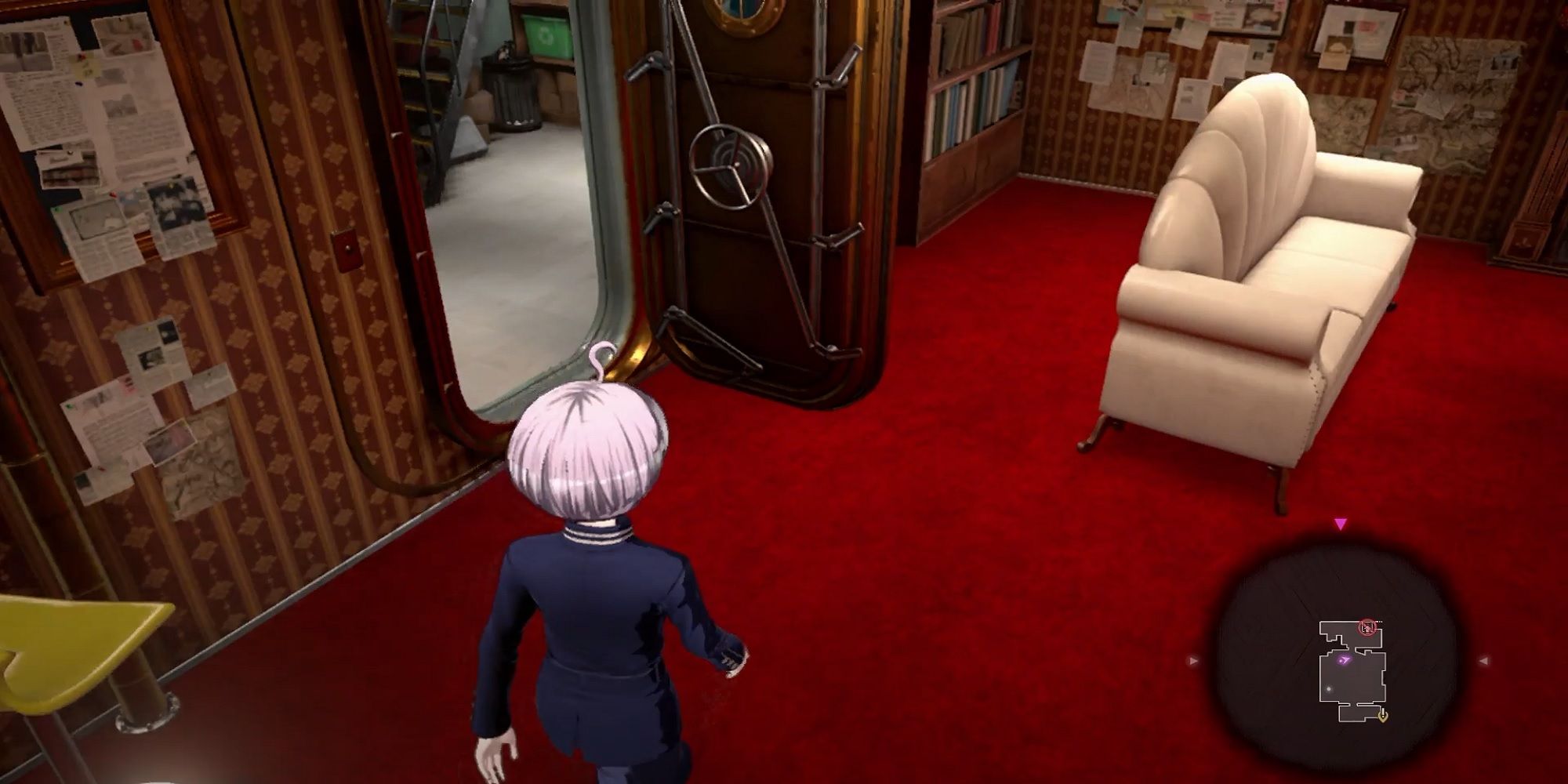 Rain Code Chapter 1 Main Office Mirror
