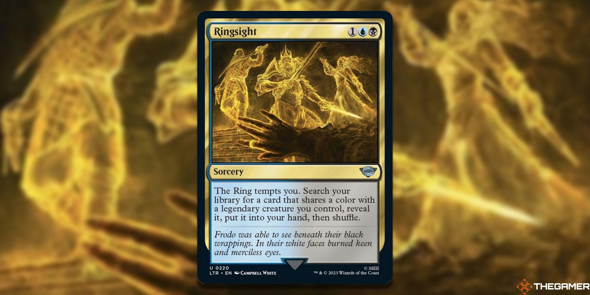 MTG: Ringsight card