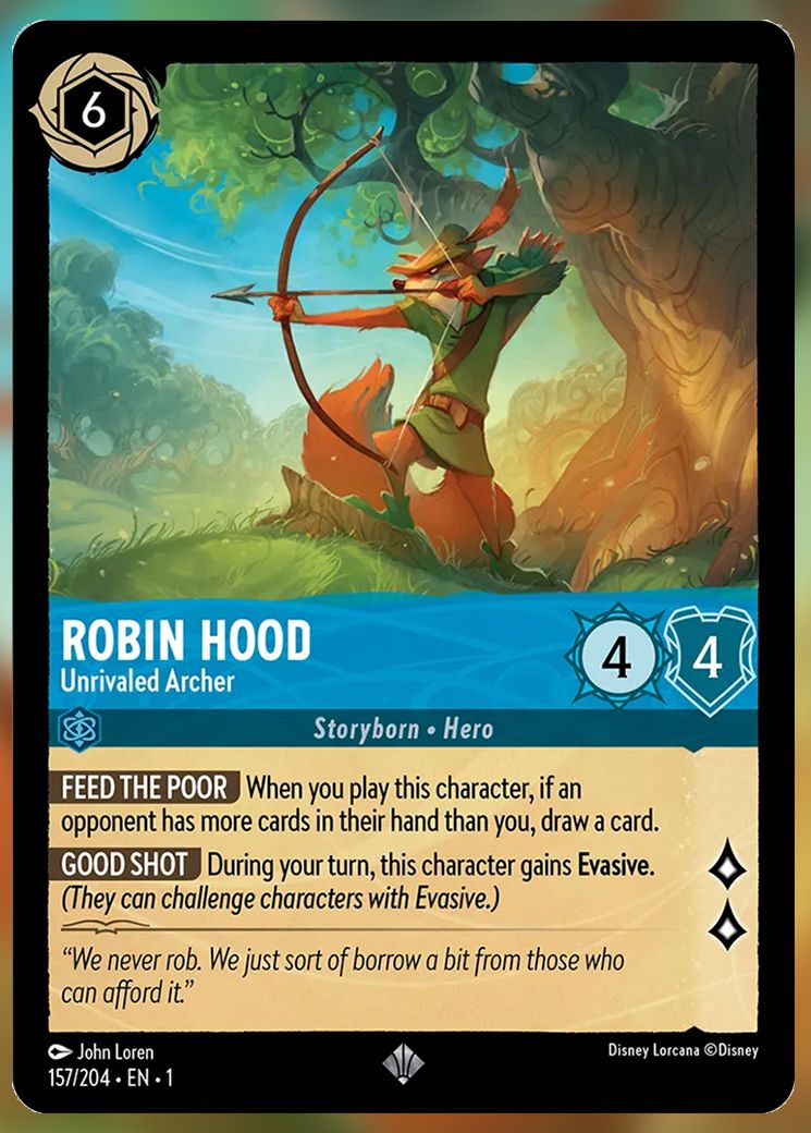 Robin Hood, Unrivaled Archer