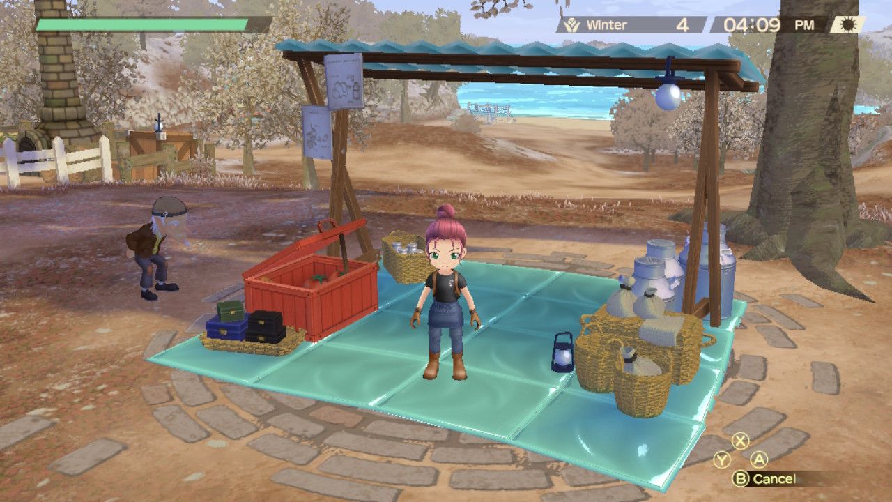 running a store story of seasons a wonderful life how to open a shop