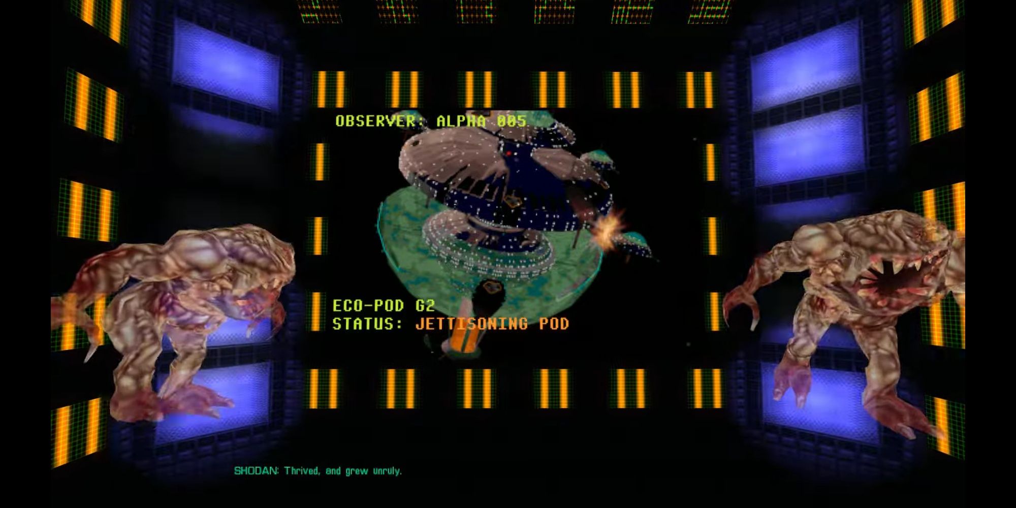 System Shock 2: Shodan Describing How Her Experiments Got Out Of Control