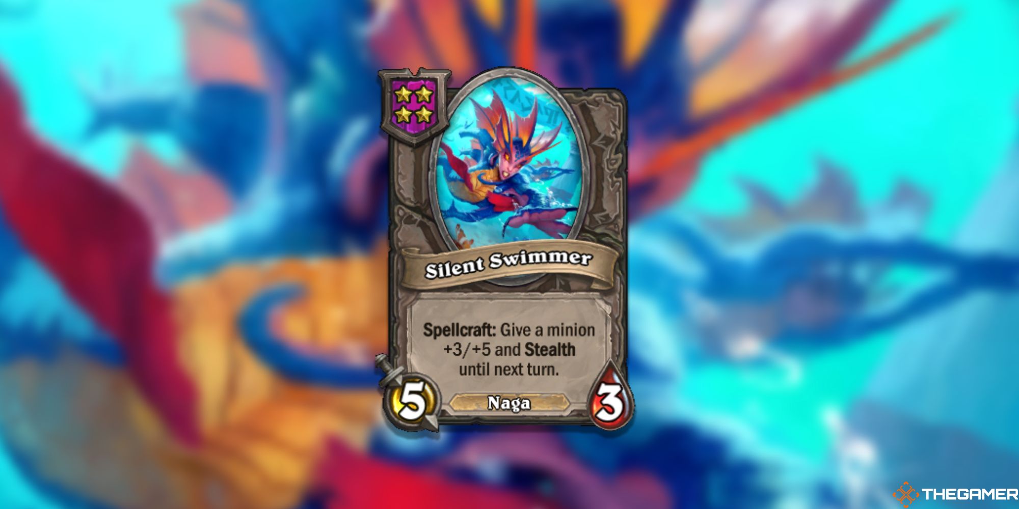 Silent Swimmer Hearthstone Battlegrounds