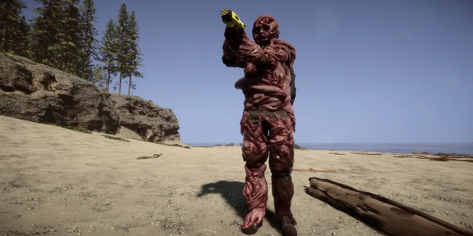Sons Of The Forest: Wearing An Armor Set Made From Mutant Meat