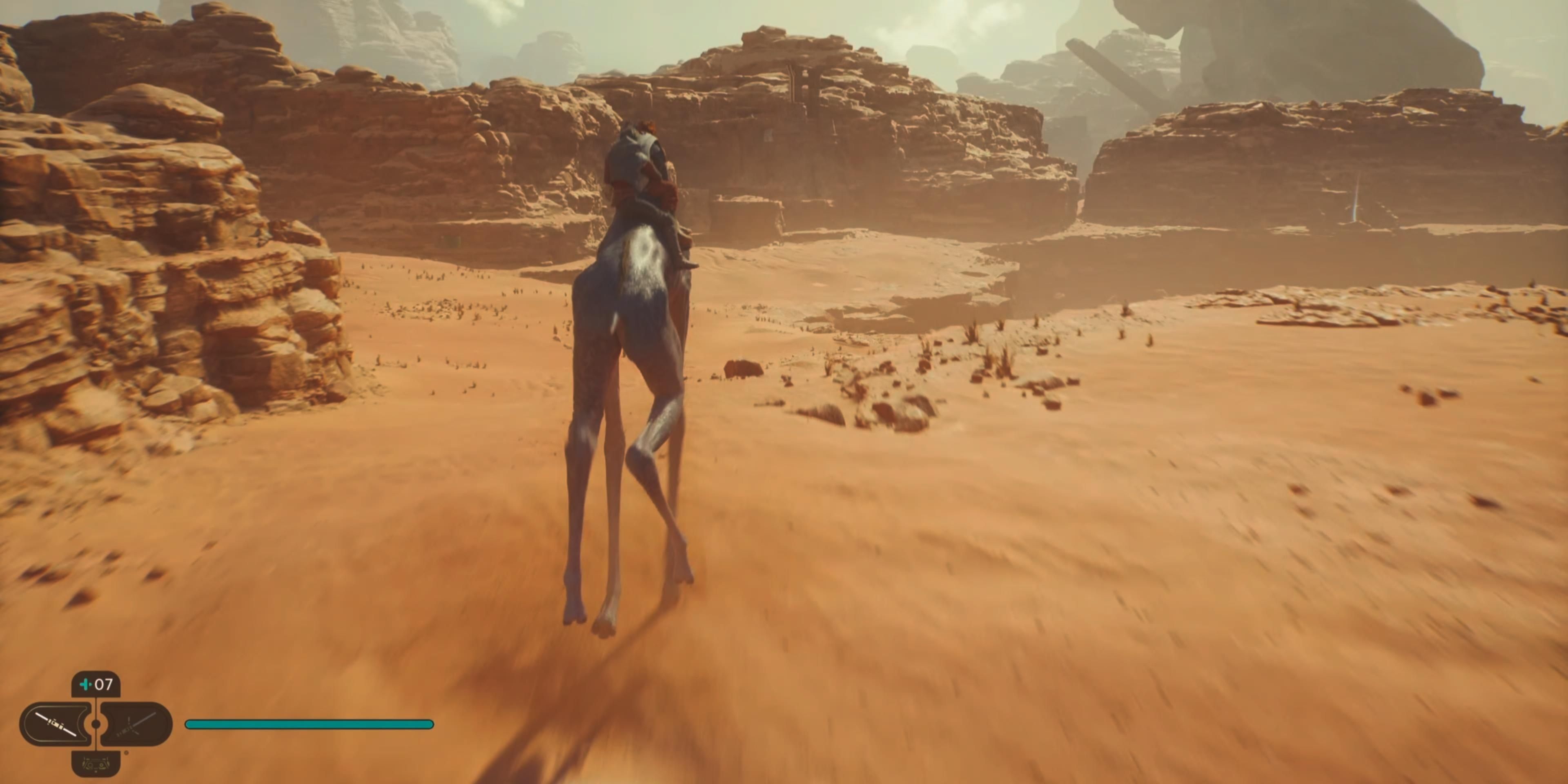 Spamel through the desert