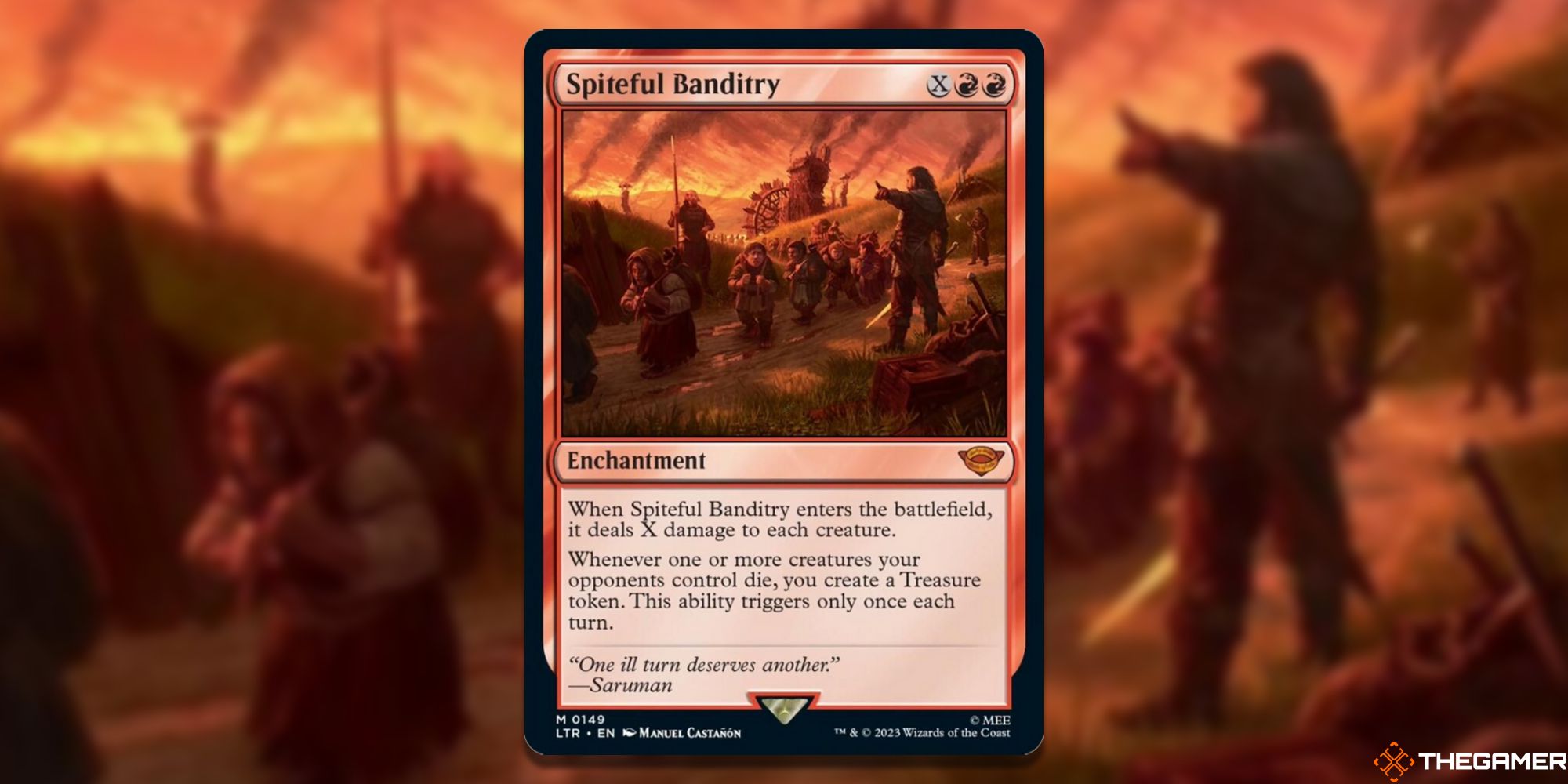MTG: Spiteful Banditry card