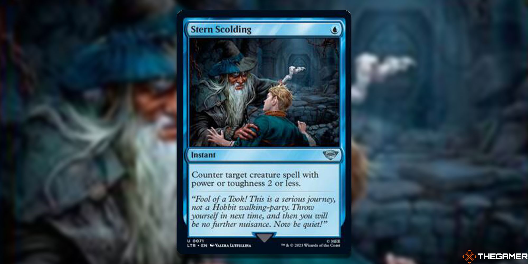 Stern Scolding MTG card