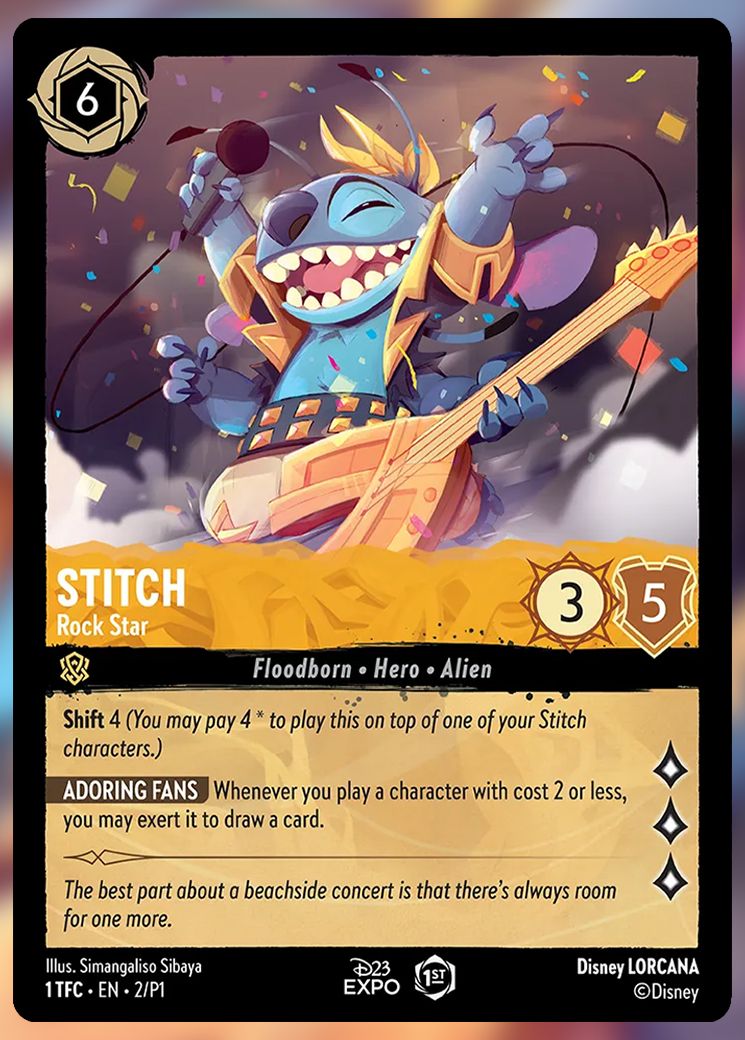 Stitch, Rock Star d23