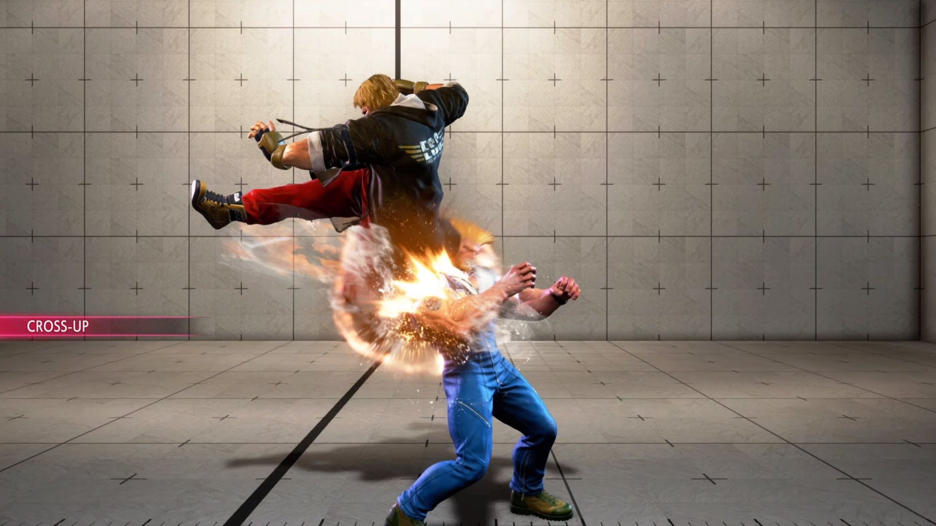 Street Fighter 6, Glossary Guide, Ken crossing up Guile