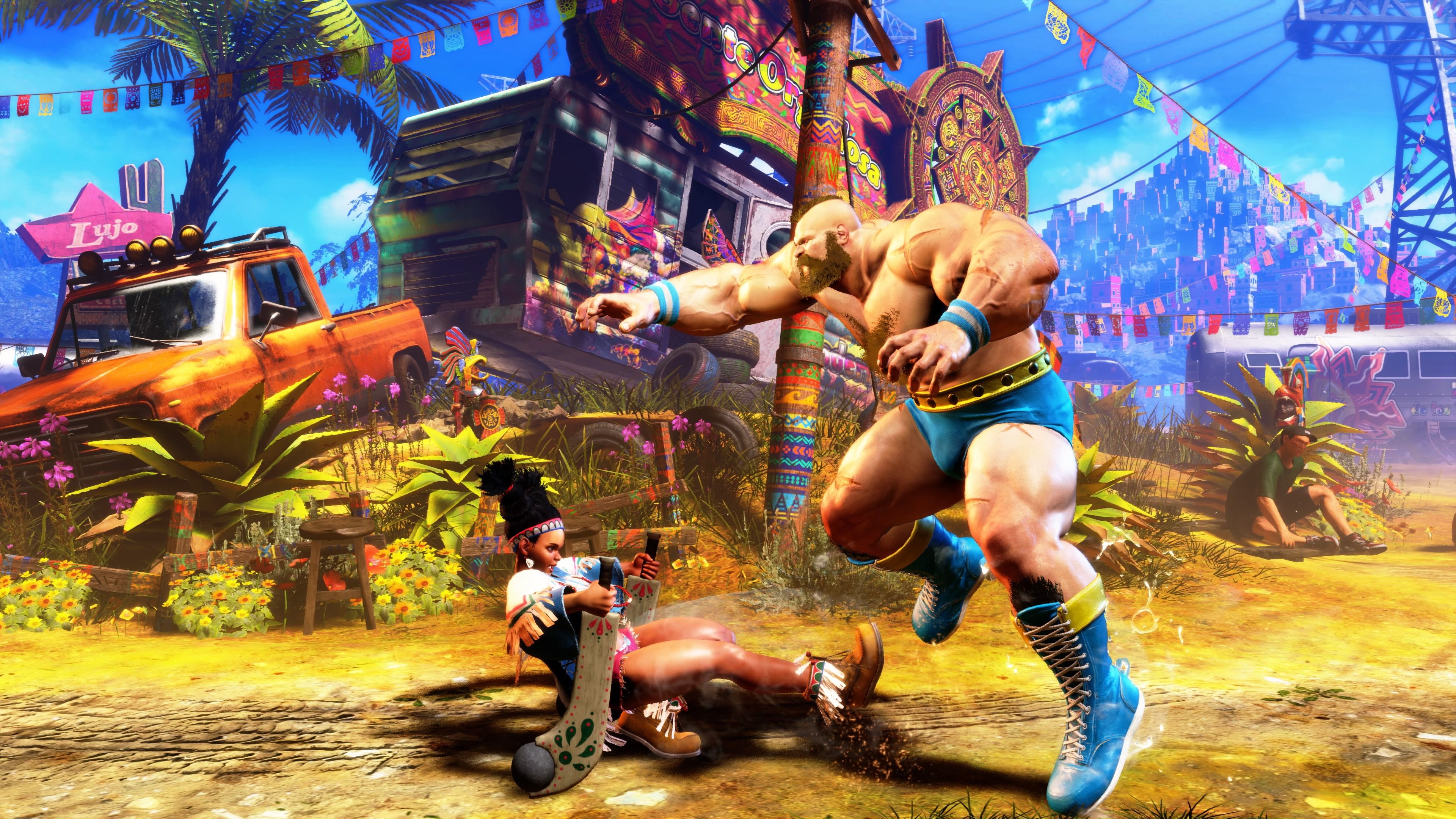 Street Fighter 6, Lily Guide, Lily hitting her crouching low kick