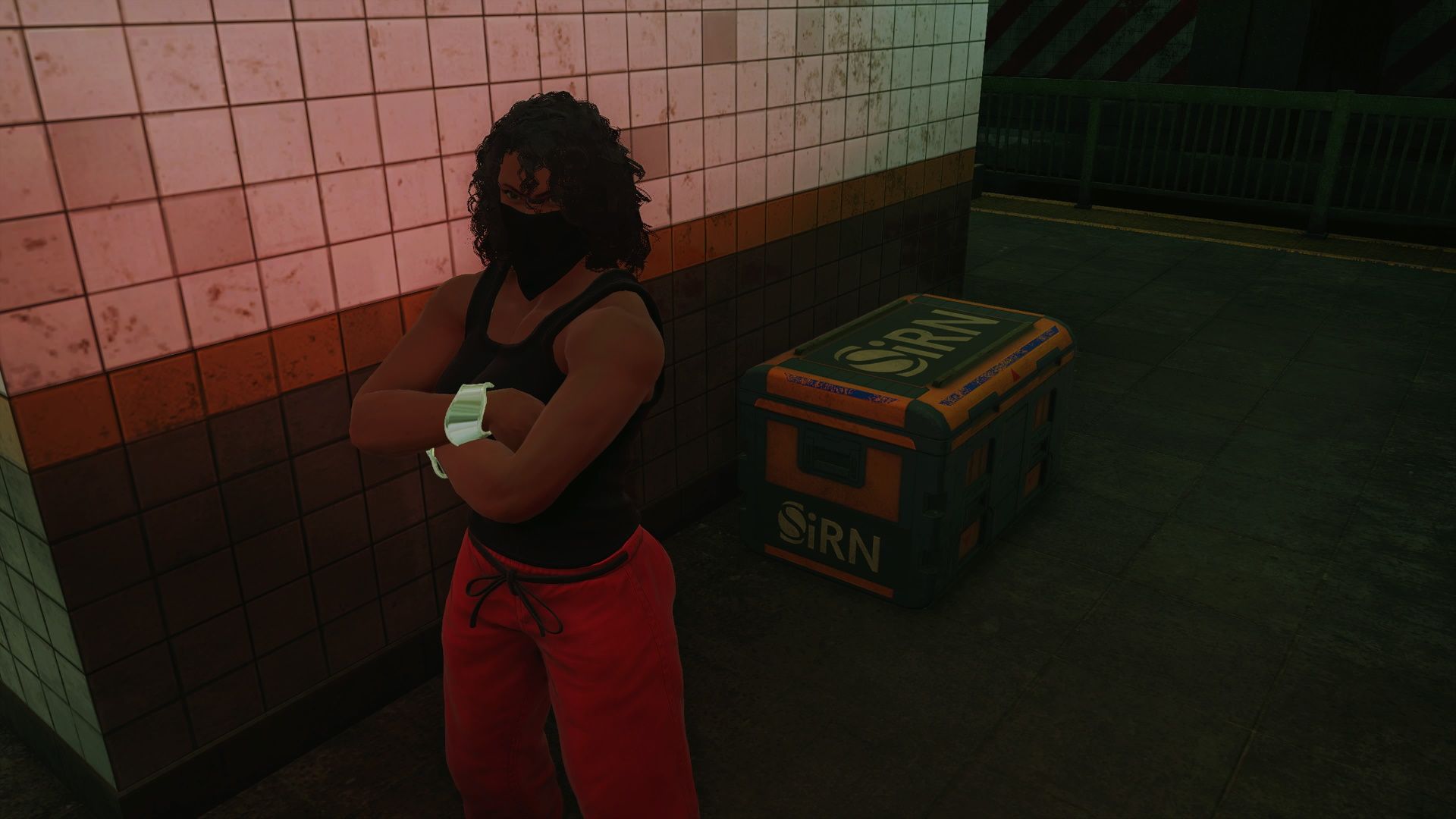 Street Fighter 6, World Tour Chapter 7, SiRN Chest hidden in the subway