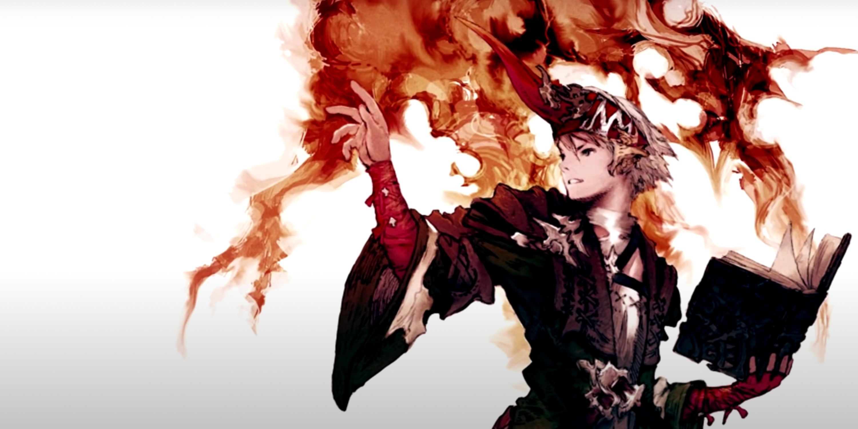 Summoner Summoning a Red Spirit