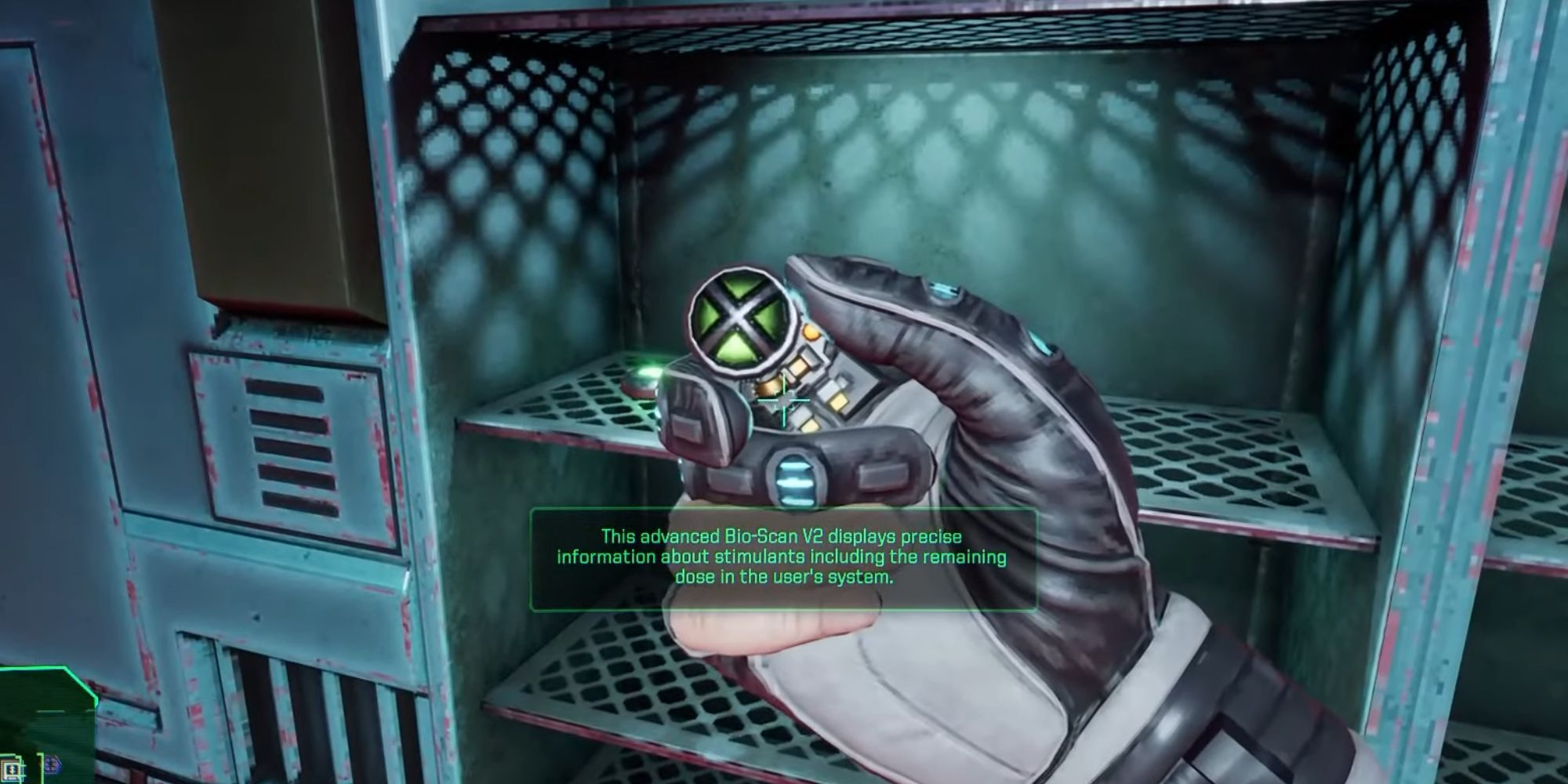 A Bio-Scan from System Shock.