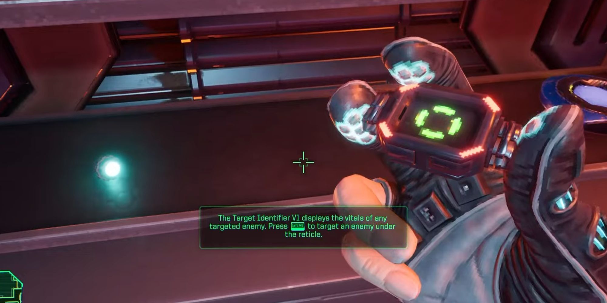 A Target Identifier from System Shock.