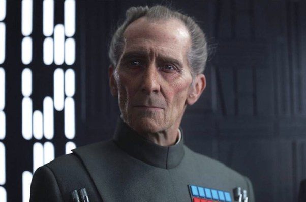 Star Wars Grand Moff Tarkin CGI in Rogue One
