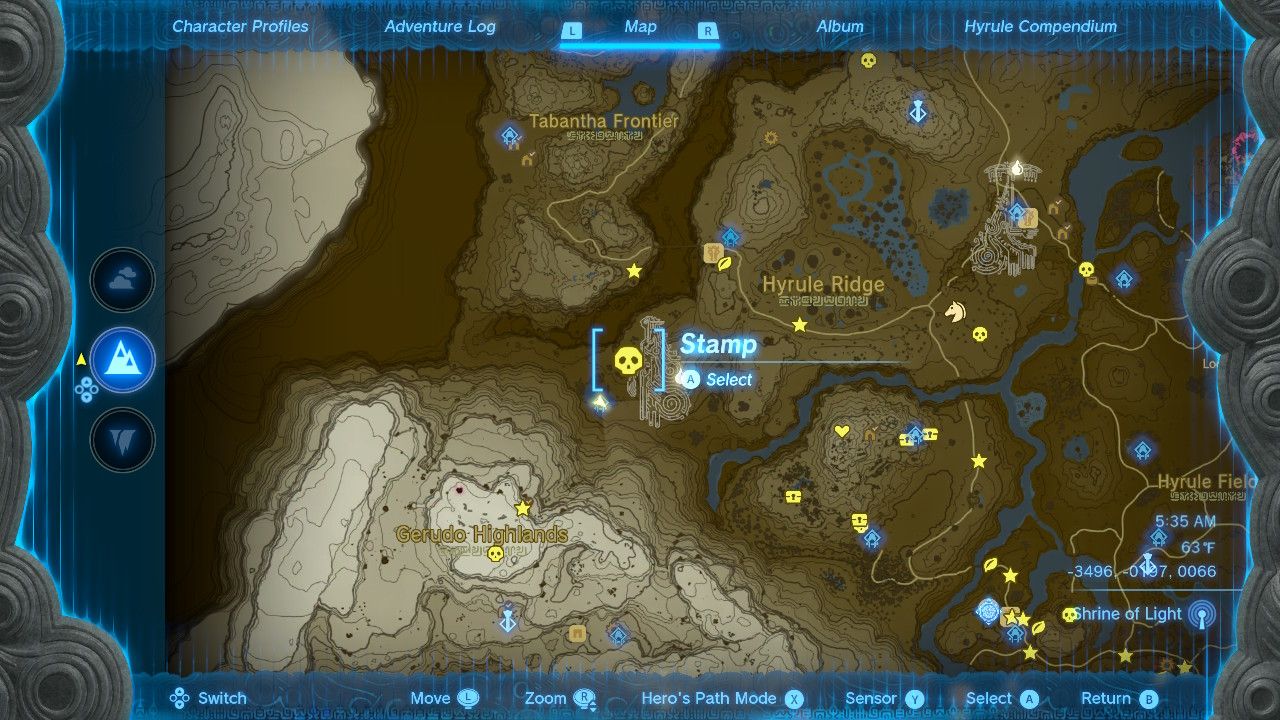 Tears of the Kingdom - Lynel Location 2