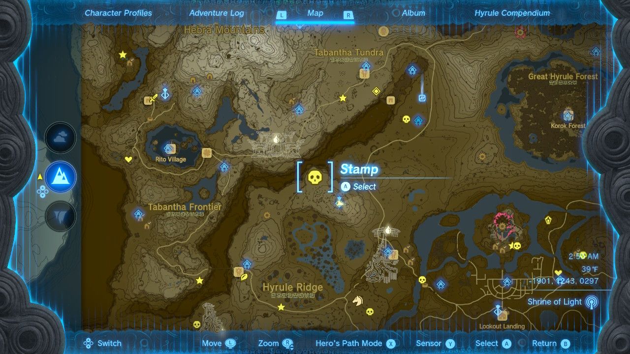 Tears of the Kingdom - Lynel Location 3