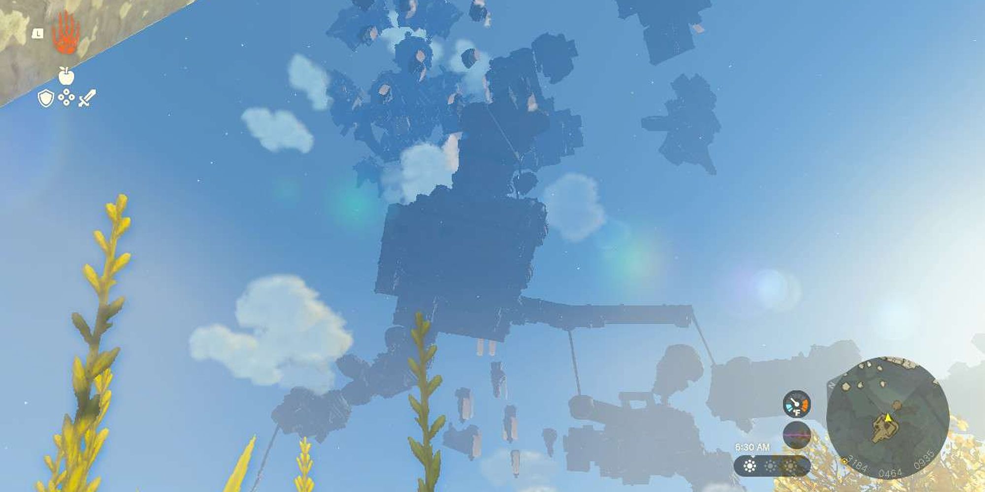 Tears Of The Kingdom The View Of Wellspring Island