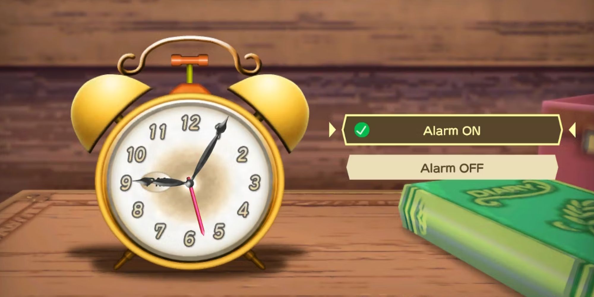 The Alarm Clock in Story of Seasons A Wonderful Life