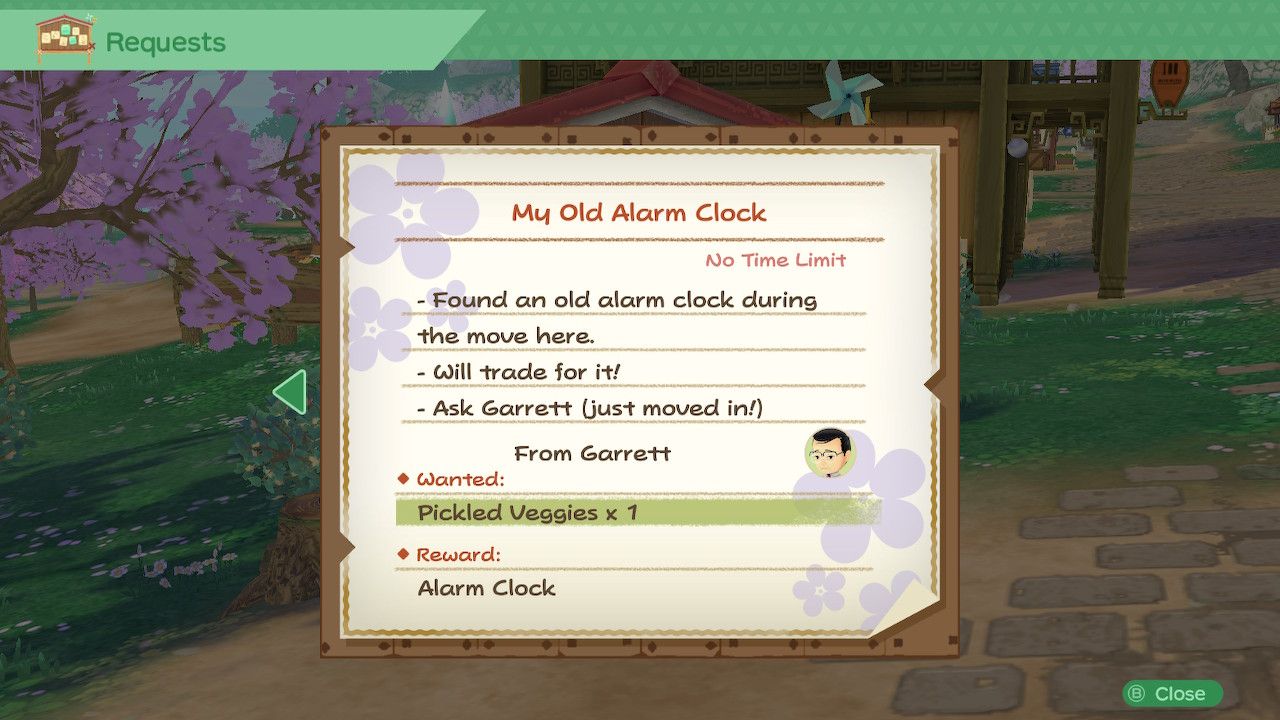 the my old alarm clock request story of seasons a wonderful life how to get the alarm clock