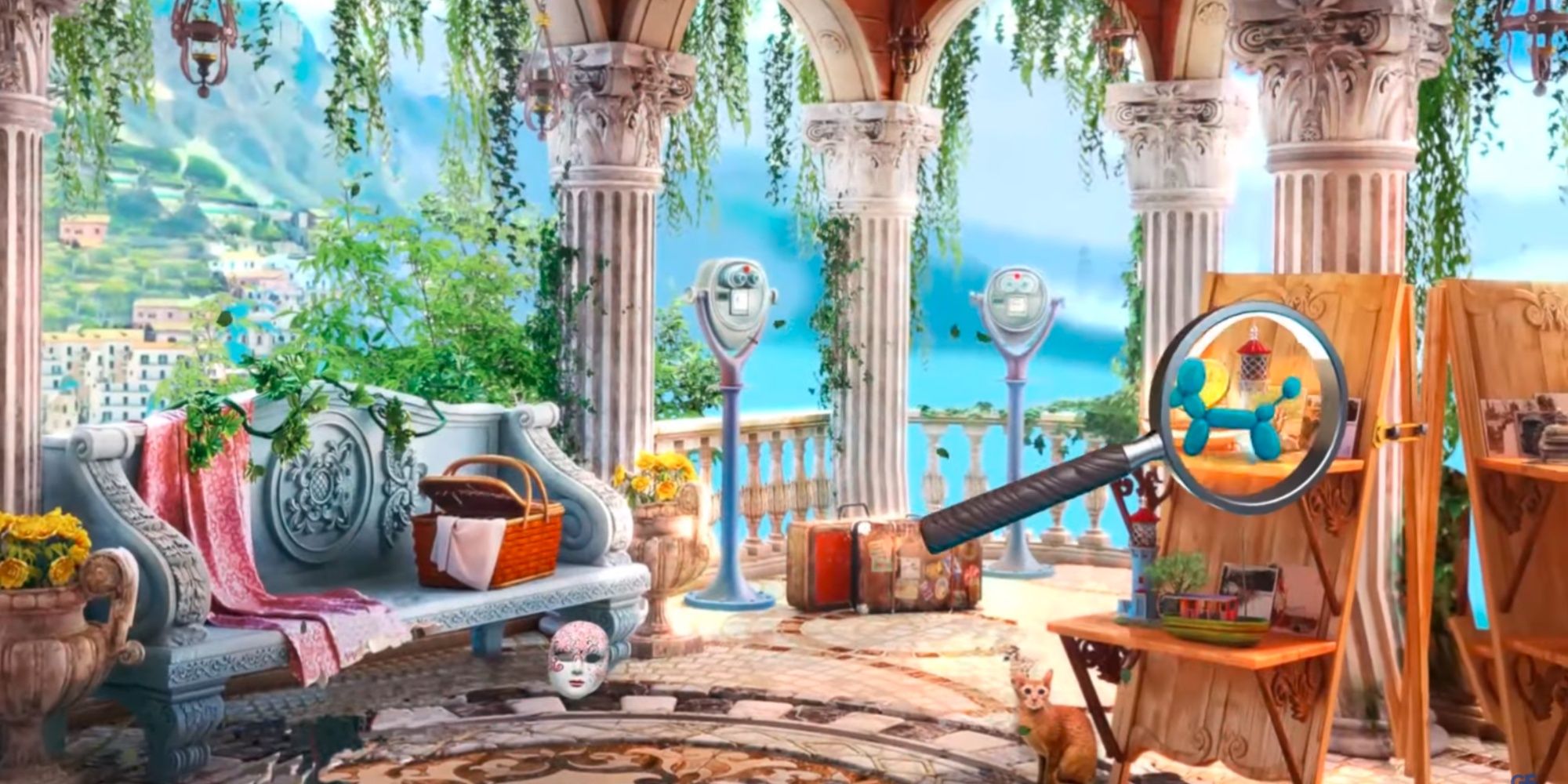 Looking for objects inThe Secret Society