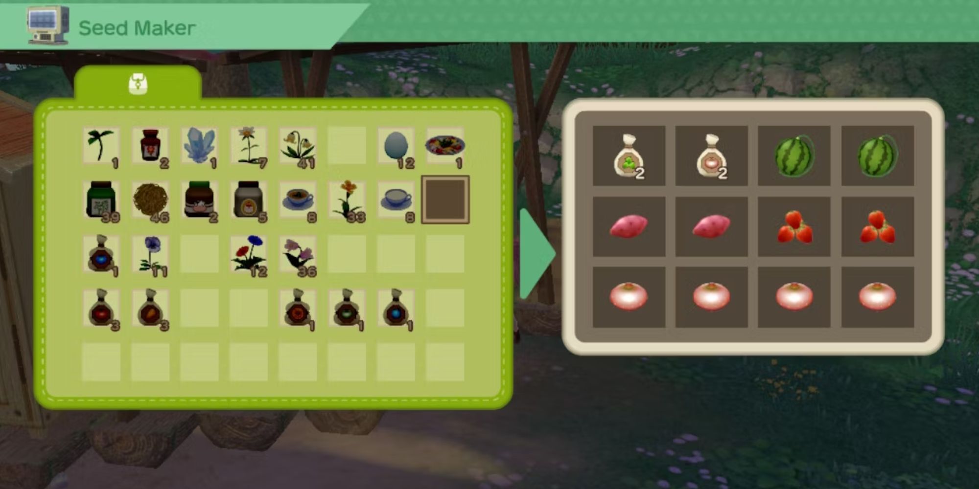 The Seed Maker in Story of Seasons A Wonderful Life
