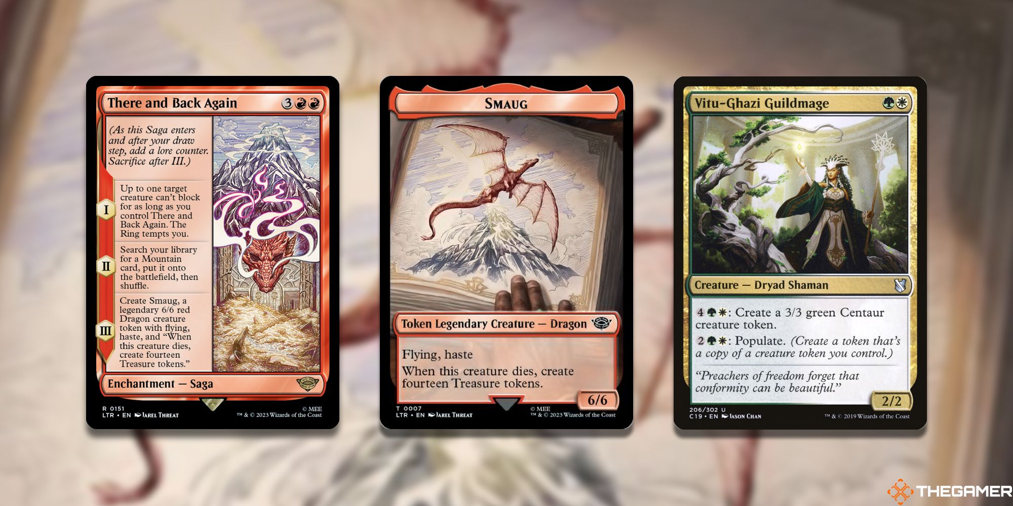 MTG: There and Back Again/Vitu-Ghazi Guildmage cards