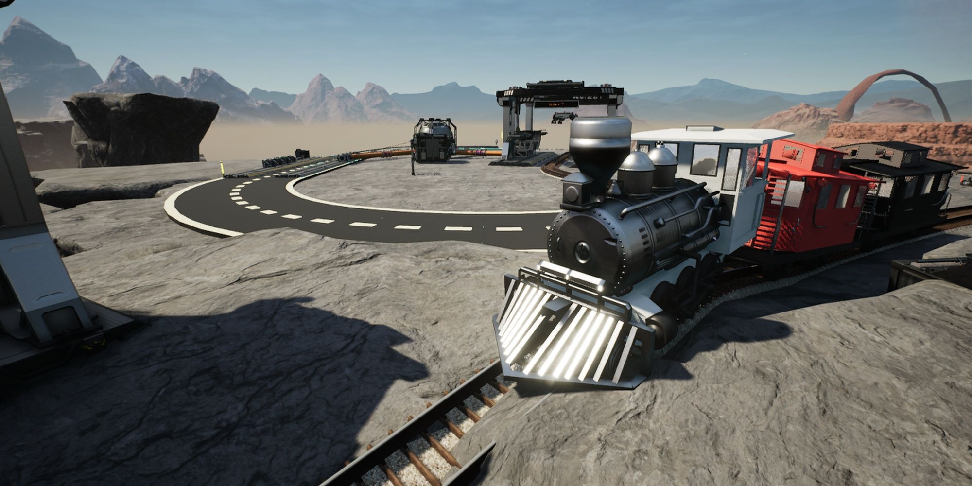 Satisfactory: A Steam Engine Locomotive Train Skin And Other Customization Options