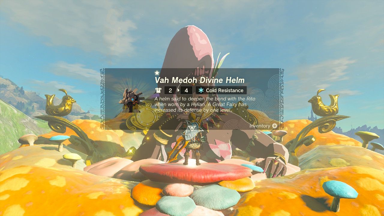 vah medoh divine helm upgrade how to upgrade armor tears of the kingdom totk armor upgrade guide-1