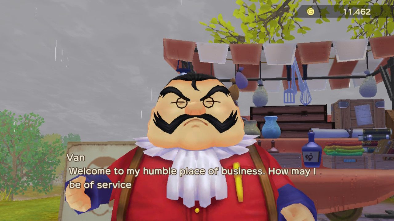 van when you talk to him at his shop story of seasons a wonderful life van stock list