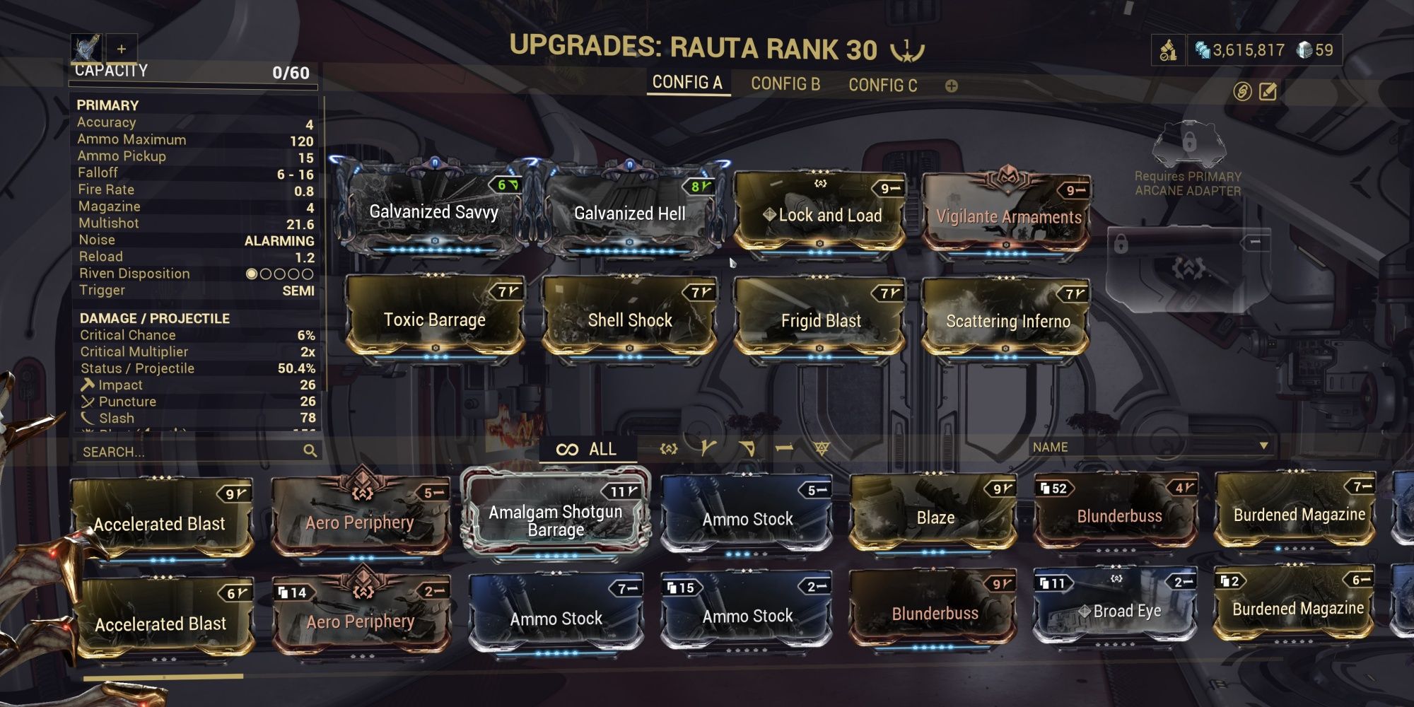 Warframe Rauta Build