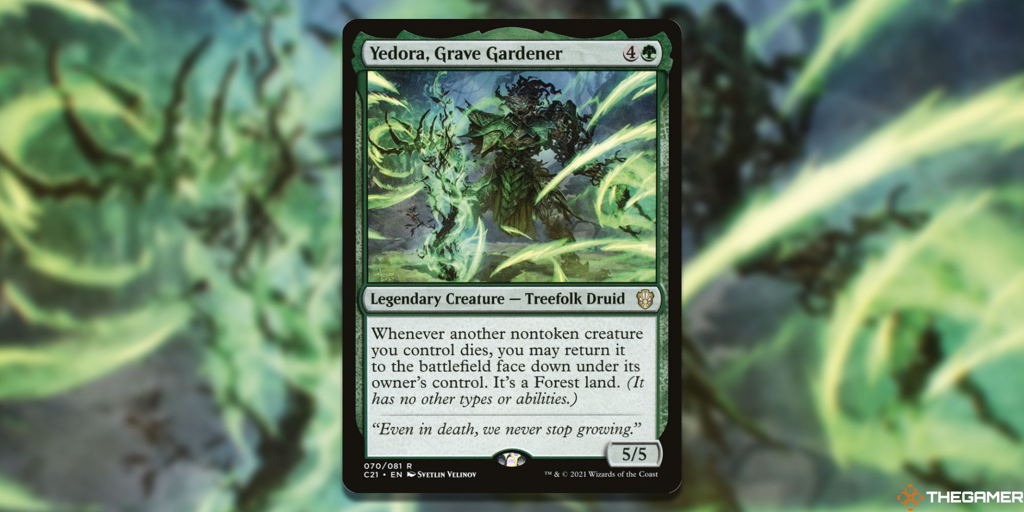 MTG: Yedora, Grave Gardener card