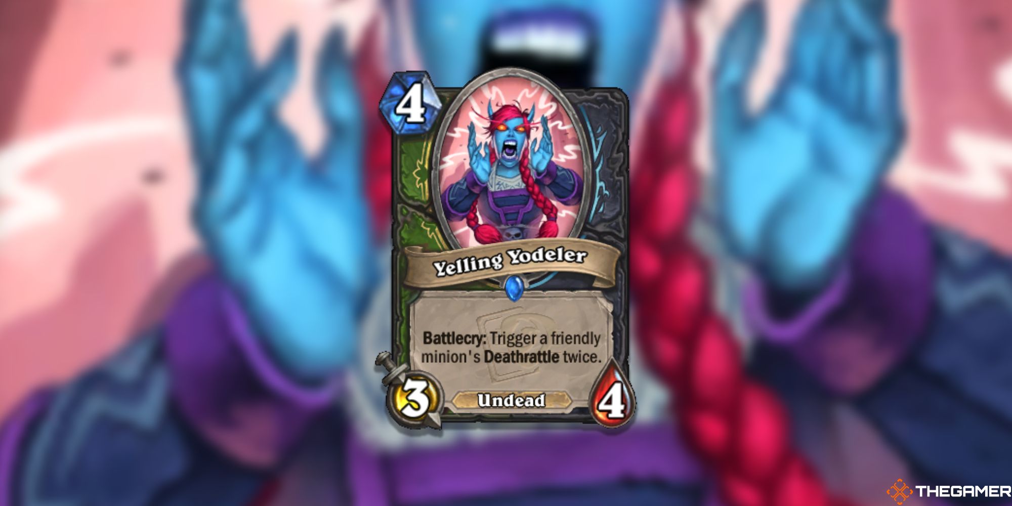 Yelling Yodeler Hearthstone Card
