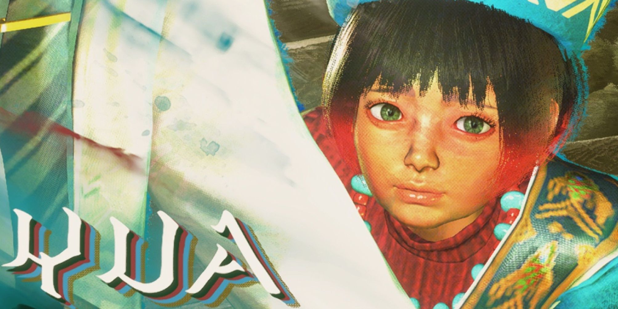 yua splash art sf6 Cropped
